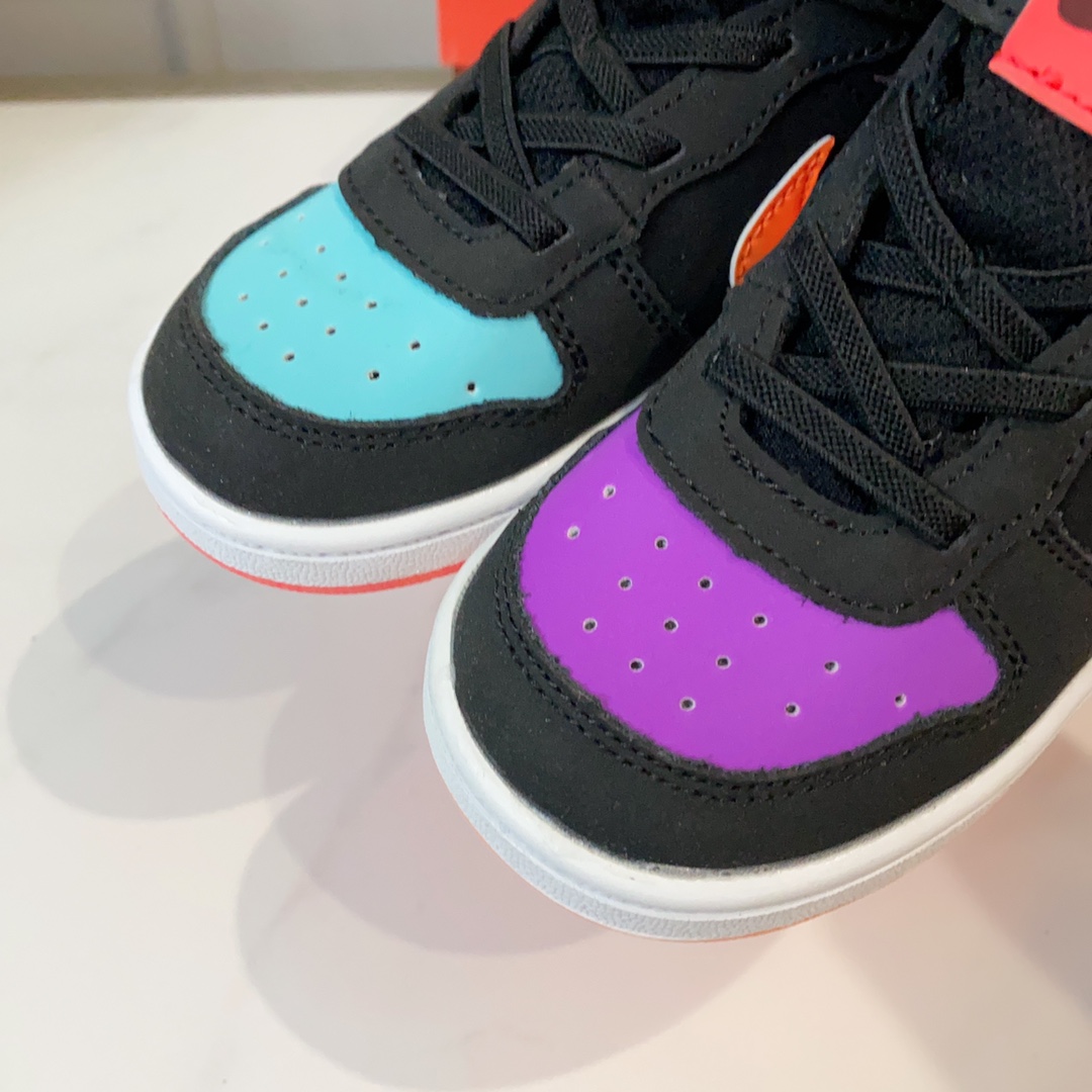 图片[5]-空军高帮工装童鞋22-37.5码 🔚轻运动设计，防滑耐磨的鞋底，平时小朋友跑跑跳跳也很放心，弹力带魔术贴完全无压力穿脱也方便，真是好看又好穿-选品中心