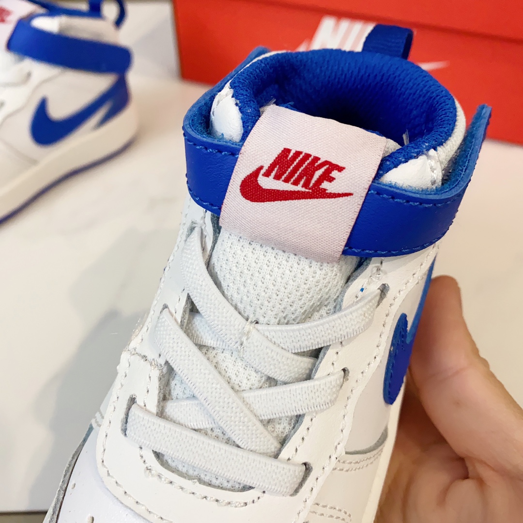 图片[6]-空军高帮工装童鞋22-37.5码 🔚轻运动设计，防滑耐磨的鞋底，平时小朋友跑跑跳跳也很放心，弹力带魔术贴完全无压力穿脱也方便，真是好看又好穿-选品中心