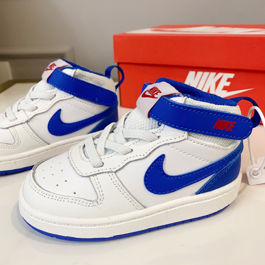 图片[4]-空军高帮工装童鞋22-37.5码 🔚轻运动设计，防滑耐磨的鞋底，平时小朋友跑跑跳跳也很放心，弹力带魔术贴完全无压力穿脱也方便，真是好看又好穿-选品中心