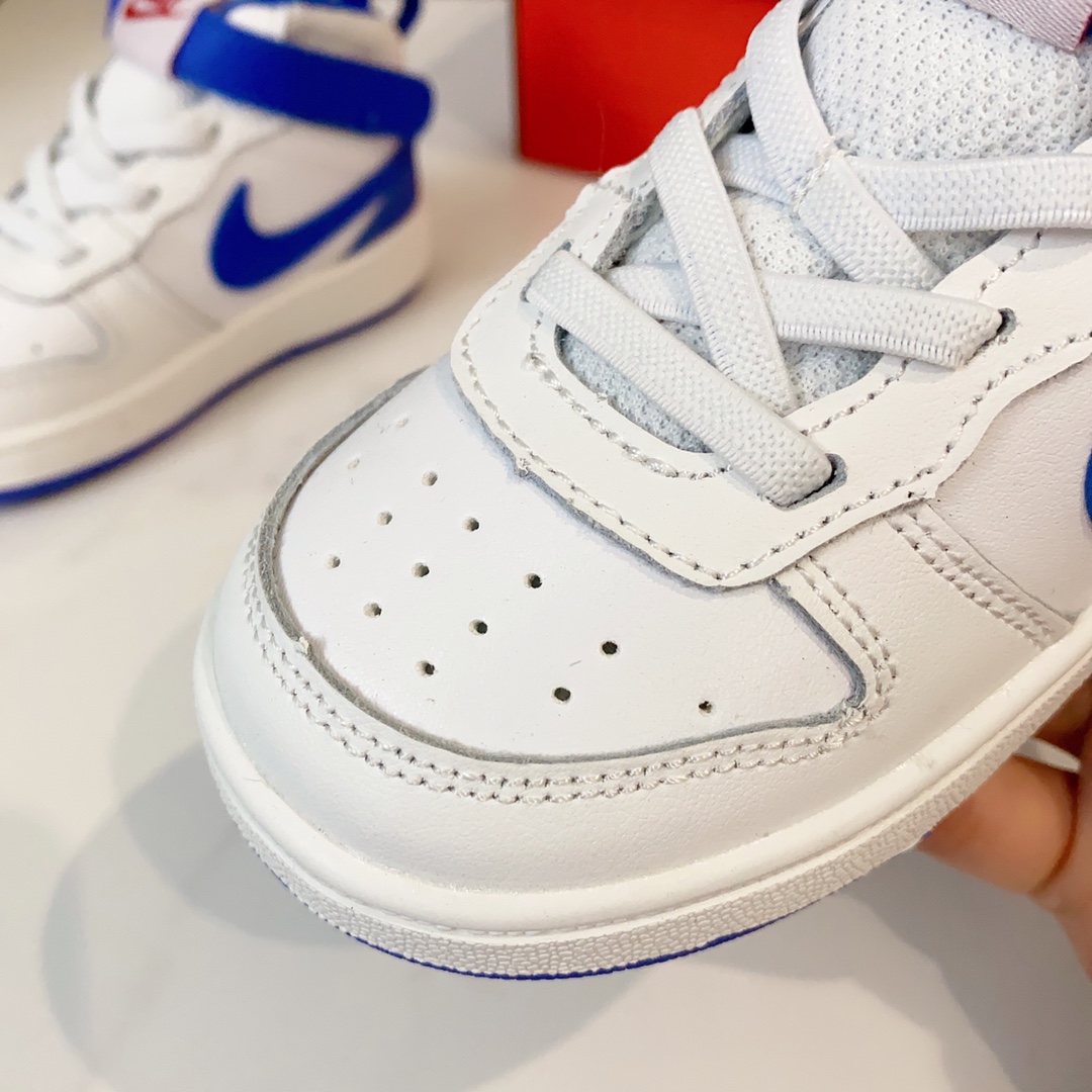 图片[5]-空军高帮工装童鞋22-37.5码 🔚轻运动设计，防滑耐磨的鞋底，平时小朋友跑跑跳跳也很放心，弹力带魔术贴完全无压力穿脱也方便，真是好看又好穿-选品中心