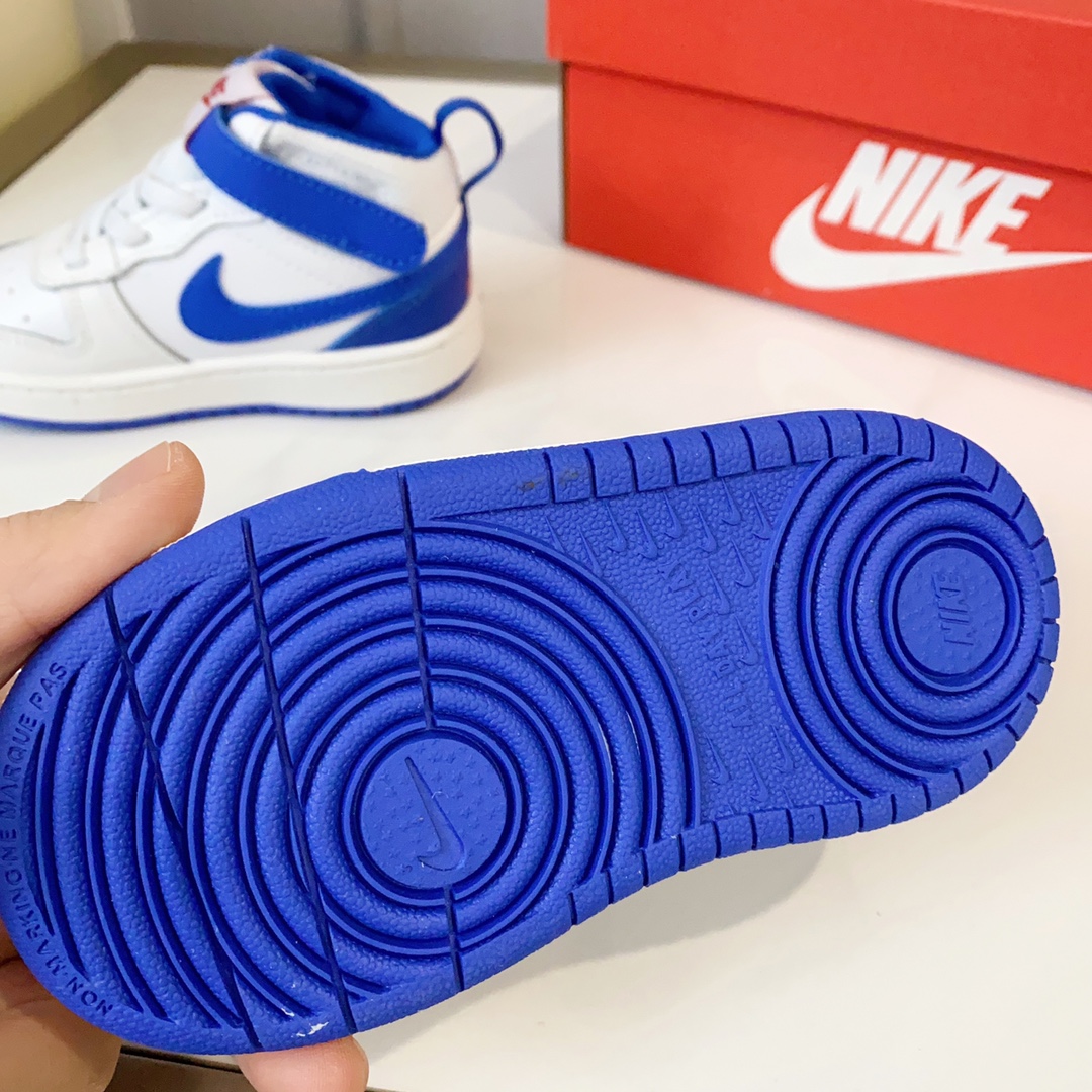 图片[9]-空军高帮工装童鞋22-37.5码 🔚轻运动设计，防滑耐磨的鞋底，平时小朋友跑跑跳跳也很放心，弹力带魔术贴完全无压力穿脱也方便，真是好看又好穿-选品中心