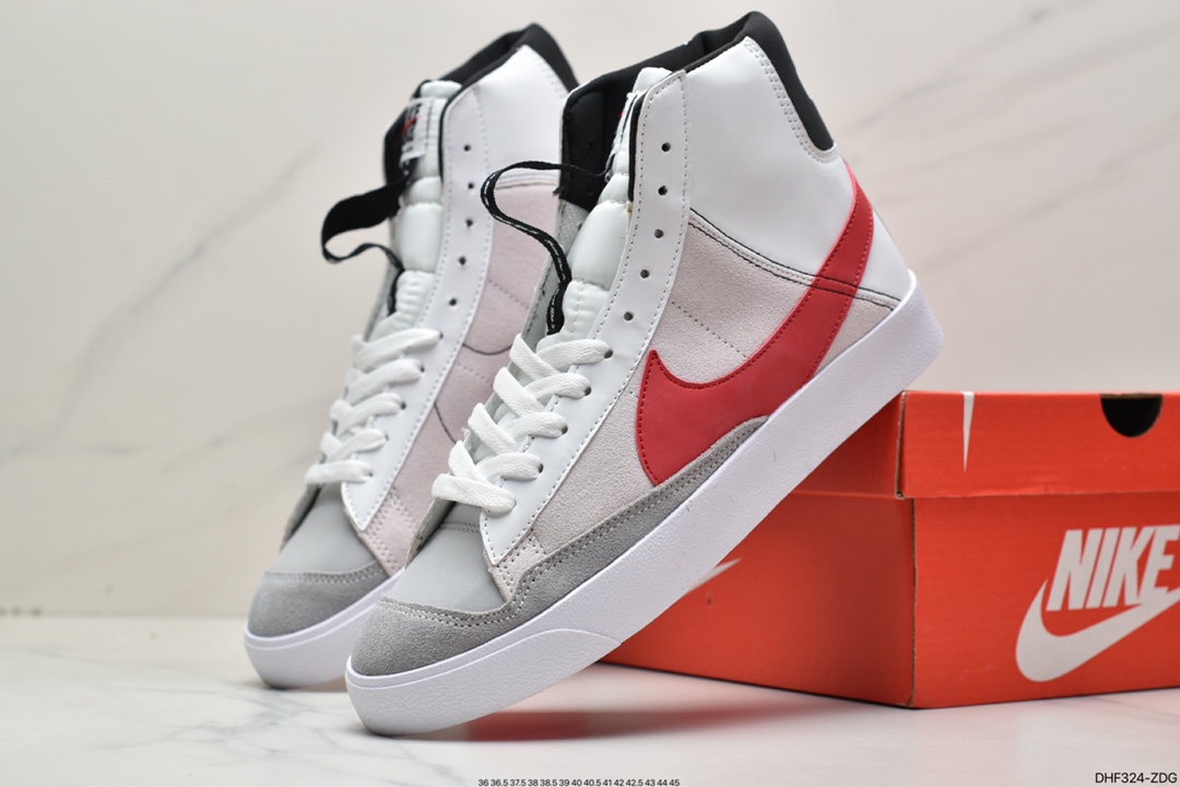 95 耐克Nike Blazer Mid '1977 Vintage”Lucid Green”复刻开拓者板鞋DD8025-100