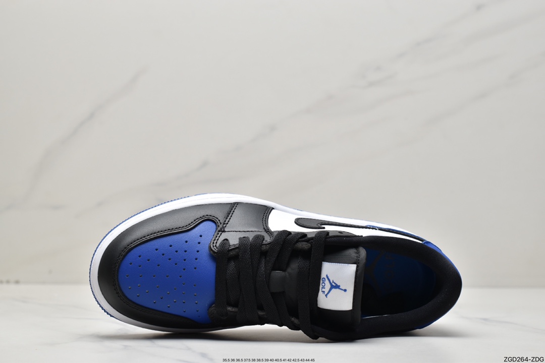 原装Air Jordan AJ1 Low Golf 高尔夫黑蓝脚趾DD9315-102 原装Air Jordan AJ1 Low Golf 高尔夫黑蓝脚趾DD9315-102
