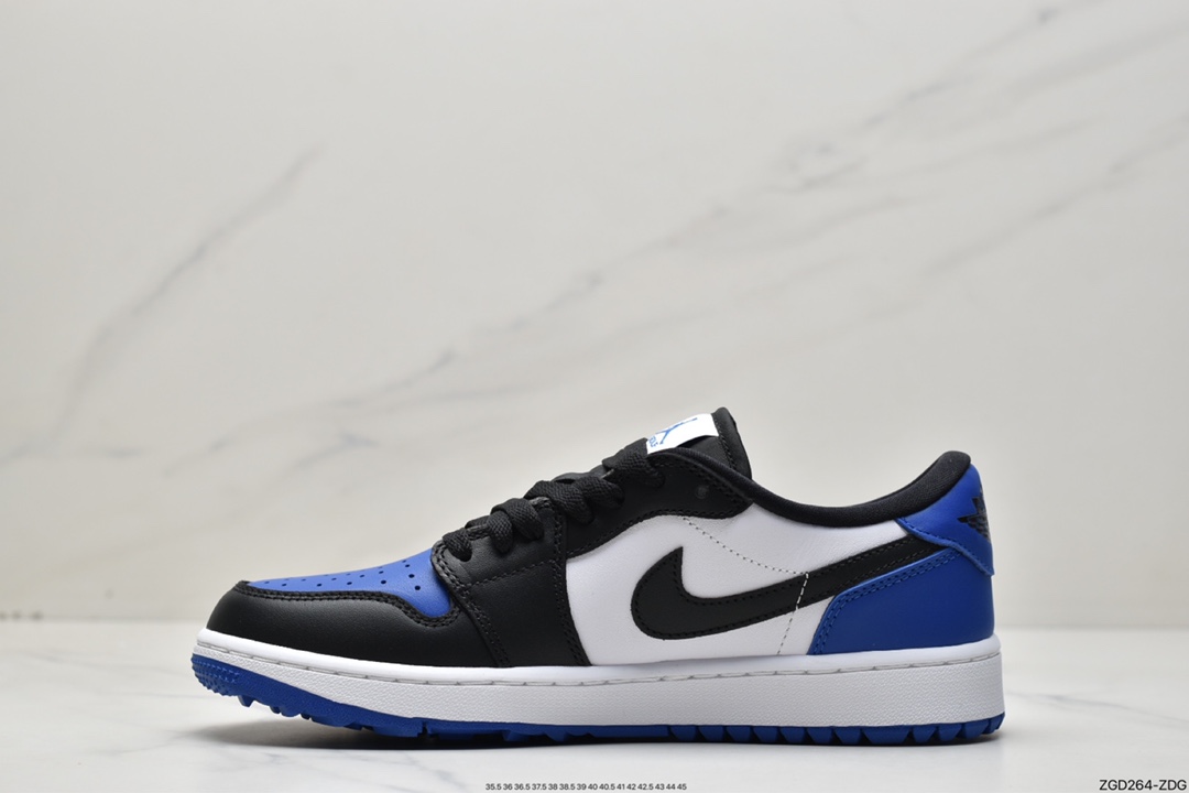 原装Air Jordan AJ1 Low Golf 高尔夫黑蓝脚趾DD9315-102 原装Air Jordan AJ1 Low Golf 高尔夫黑蓝脚趾DD9315-102