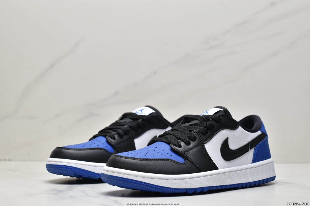 原装Air Jordan AJ1 Low Golf 高尔夫黑蓝脚趾DD9315-102 原装Air Jordan AJ1 Low Golf 高尔夫黑蓝脚趾DD9315-102