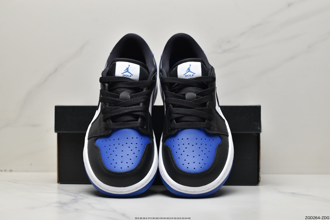 原装Air Jordan AJ1 Low Golf 高尔夫黑蓝脚趾DD9315-102 原装Air Jordan AJ1 Low Golf 高尔夫黑蓝脚趾DD9315-102