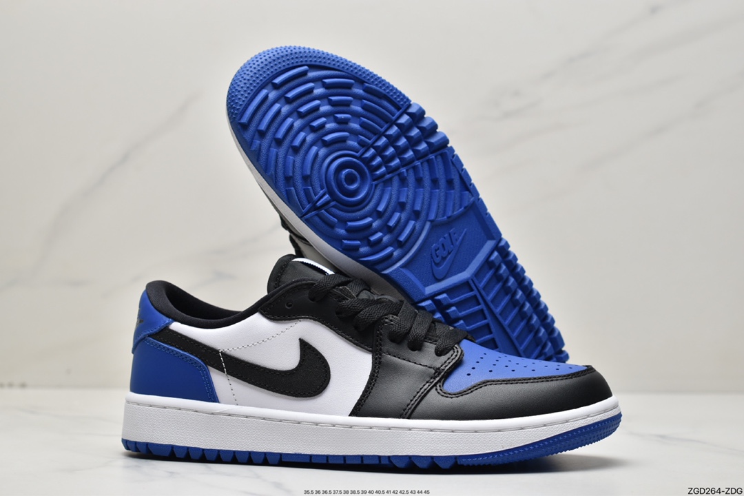 原装Air Jordan AJ1 Low Golf 高尔夫黑蓝脚趾DD9315-102 原装Air Jordan AJ1 Low Golf 高尔夫黑蓝脚趾DD9315-102