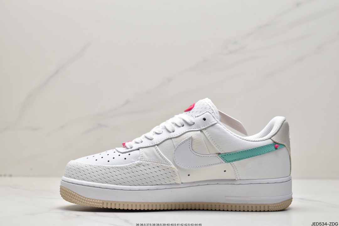 150 真标Nike Air Force 1 Low 空军一号低帮运动休闲板鞋 DX6061-111