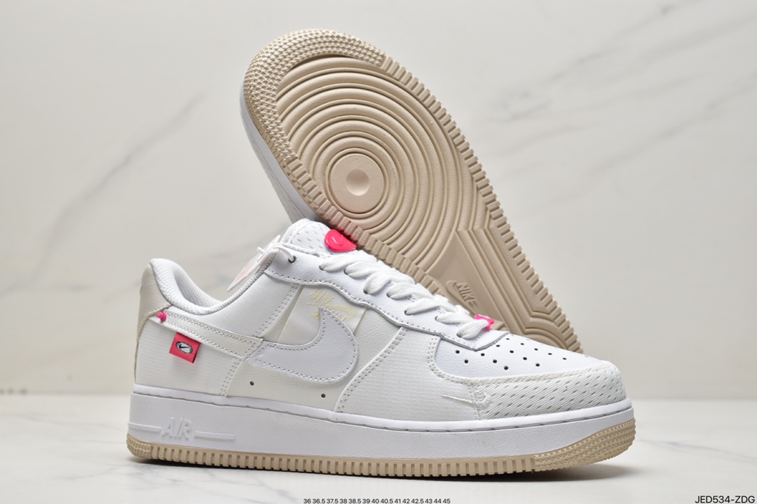 150 真标Nike Air Force 1 Low 空军一号低帮运动休闲板鞋 DX6061-111