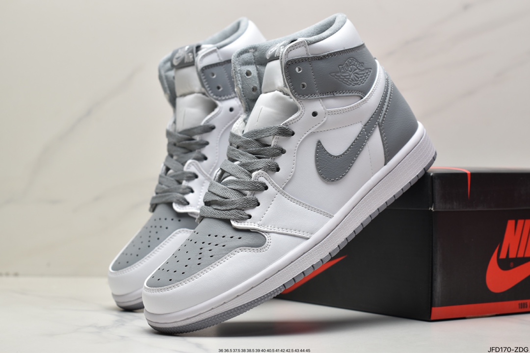 170 真标乔丹Air Jordan 1 Low AJ1 WH 乔1 高帮复古文化休闲运动篮球鞋