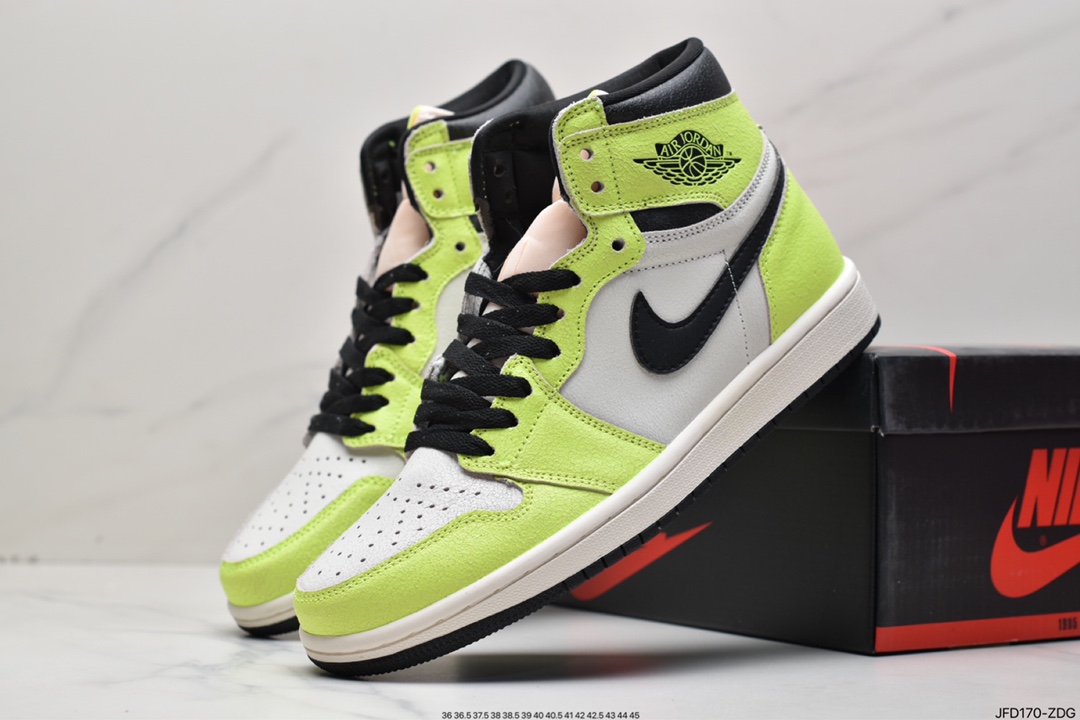 170 真标乔丹Air Jordan 1 Low AJ1 WH 乔1 高帮复古文化休闲运动篮球鞋