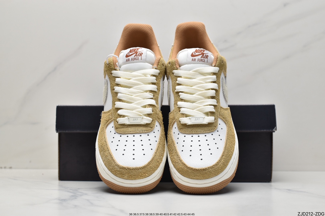 Air Force 1 Low 奶茶白棕原楦头原纸板 BQ8988-104 Air Force 1 Low 奶茶白棕原楦头原纸板 BQ8988-104