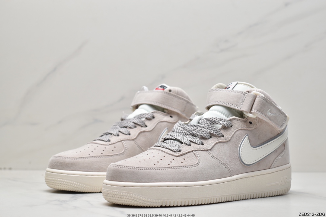 Air Force1 MID 3m反光 灰白满天星配色AA1118-005 Air Force1 MID 3m反光 灰白满天星配色AA1118-005