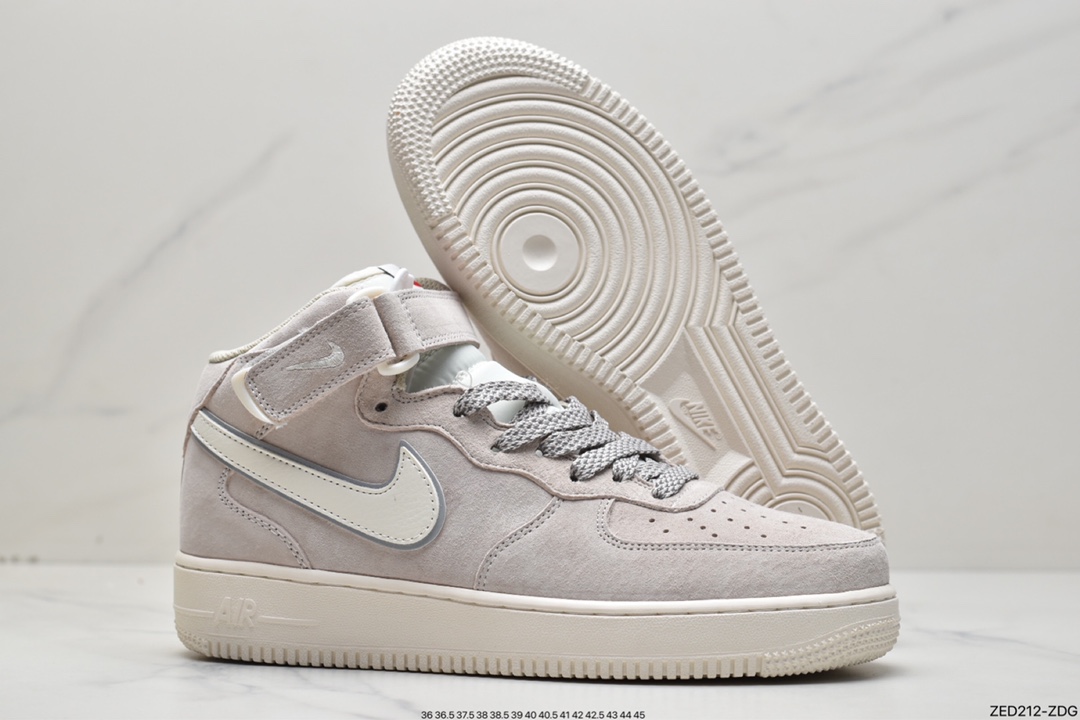 Air Force1 MID 3m反光 灰白满天星配色AA1118-005 Air Force1 MID 3m反光 灰白满天星配色AA1118-005