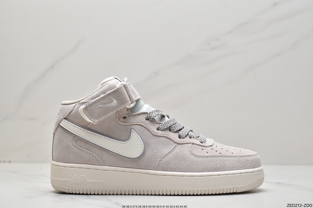 Air Force1 MID 3m反光 灰白满天星配色AA1118-005 Air Force1 MID 3m反光 灰白满天星配色AA1118-005