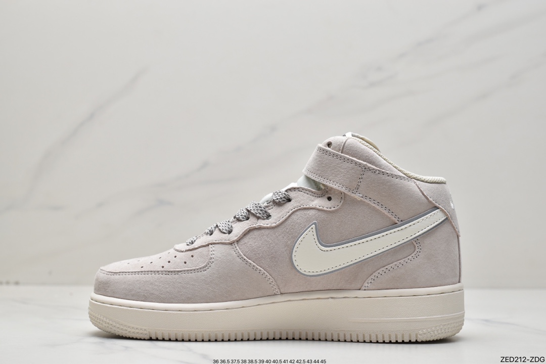 Air Force1 MID 3m反光 灰白满天星配色AA1118-005 Air Force1 MID 3m反光 灰白满天星配色AA1118-005