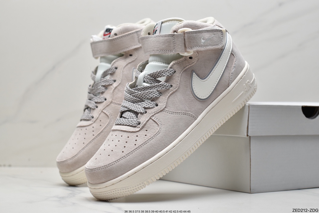 Air Force1 MID 3m反光 灰白满天星配色AA1118-005 Air Force1 MID 3m反光 灰白满天星配色AA1118-005