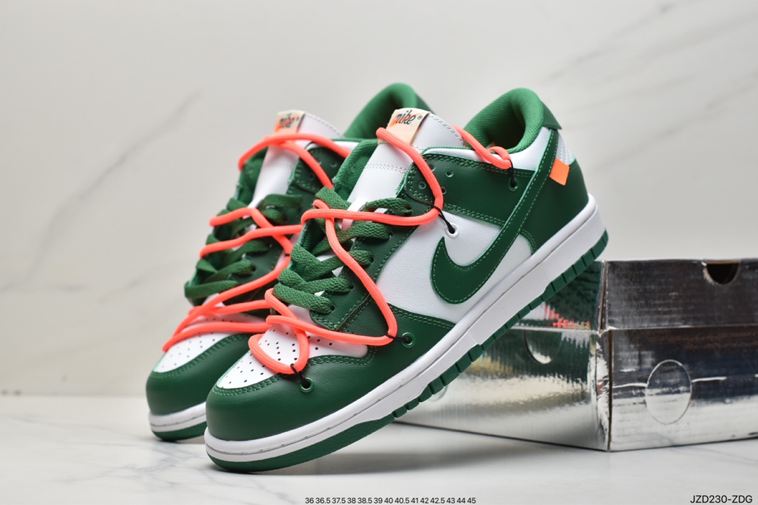 OFF-WHITE x Futura x Nike Dunk Low Triple Joint CN4504