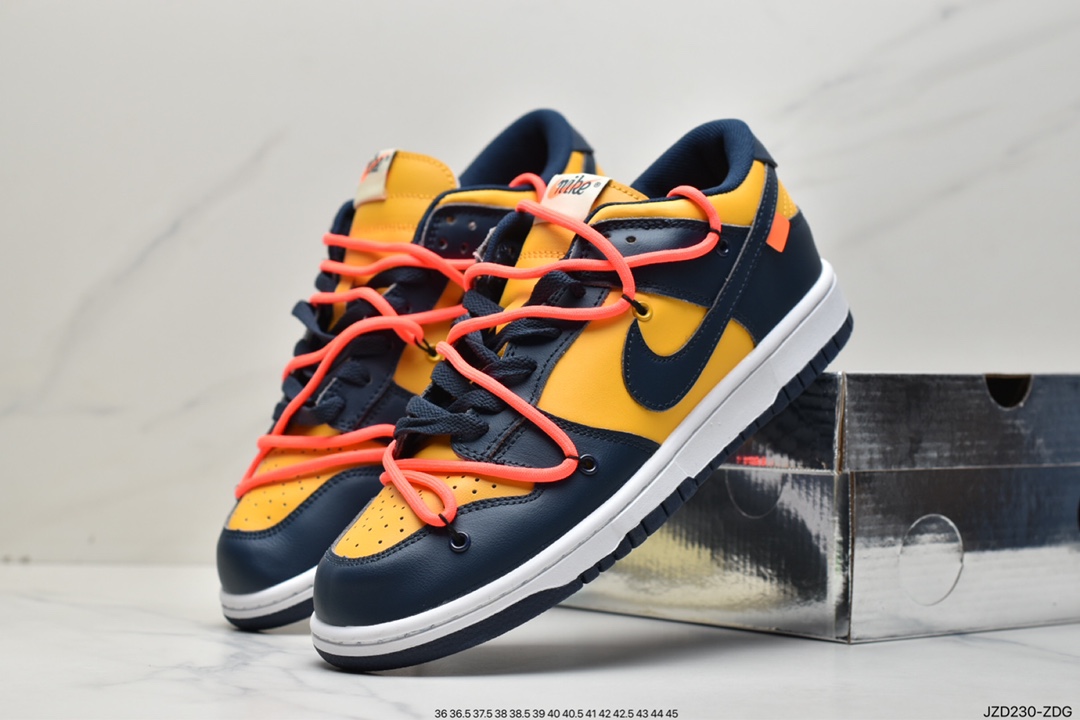 OFF-WHITE x Futura x Nike Dunk Low Triple Joint CN4504