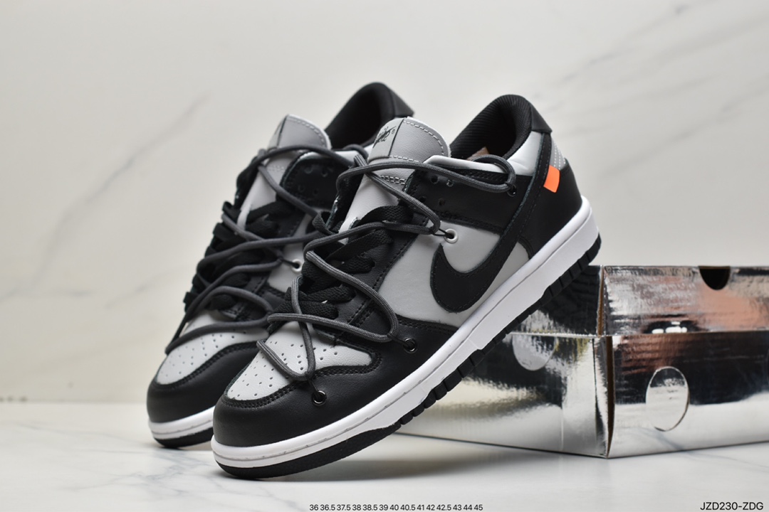 OFF-WHITE x Futura x Nike Dunk Low Triple Joint CN4504