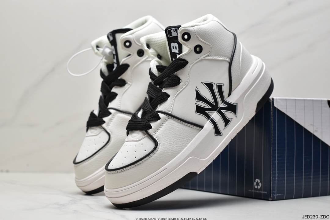 MLB Chunky Liner New York Yankees senior shoes series low-top daddy style light weight increase thick bottom all-match casual sports jogging shoes