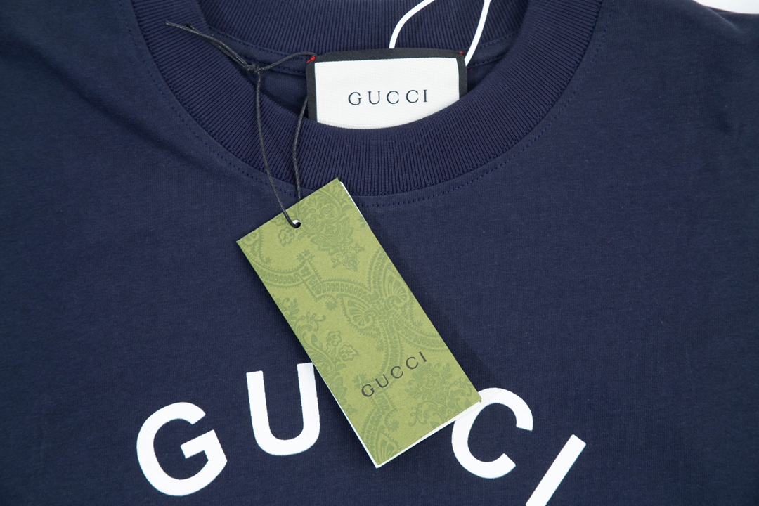 Gucci 古驰 “Gucci Fircnzc 1921”饰互扣式双G印花短袖