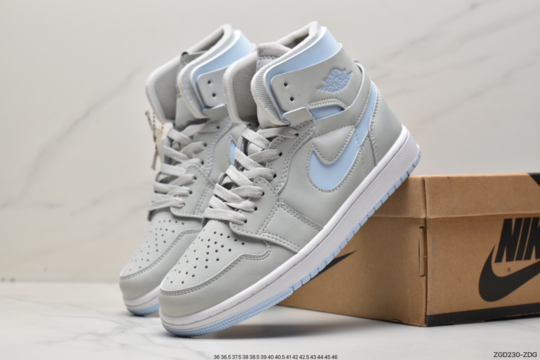 290 Nike Wmns Air Jordan 1 Zoom CMFT”Cool Grey”AJ1DQ0659-005