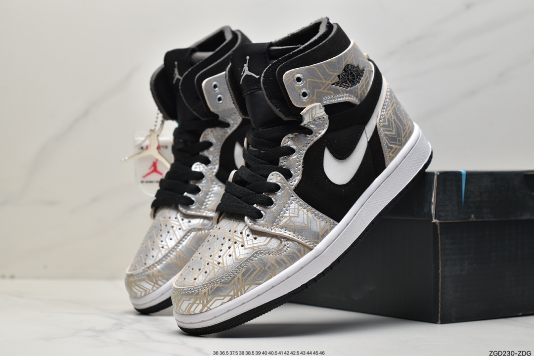 290 Nike Wmns Air Jordan 1 Zoom CMFT”Cool Grey”AJ1DQ0659-005