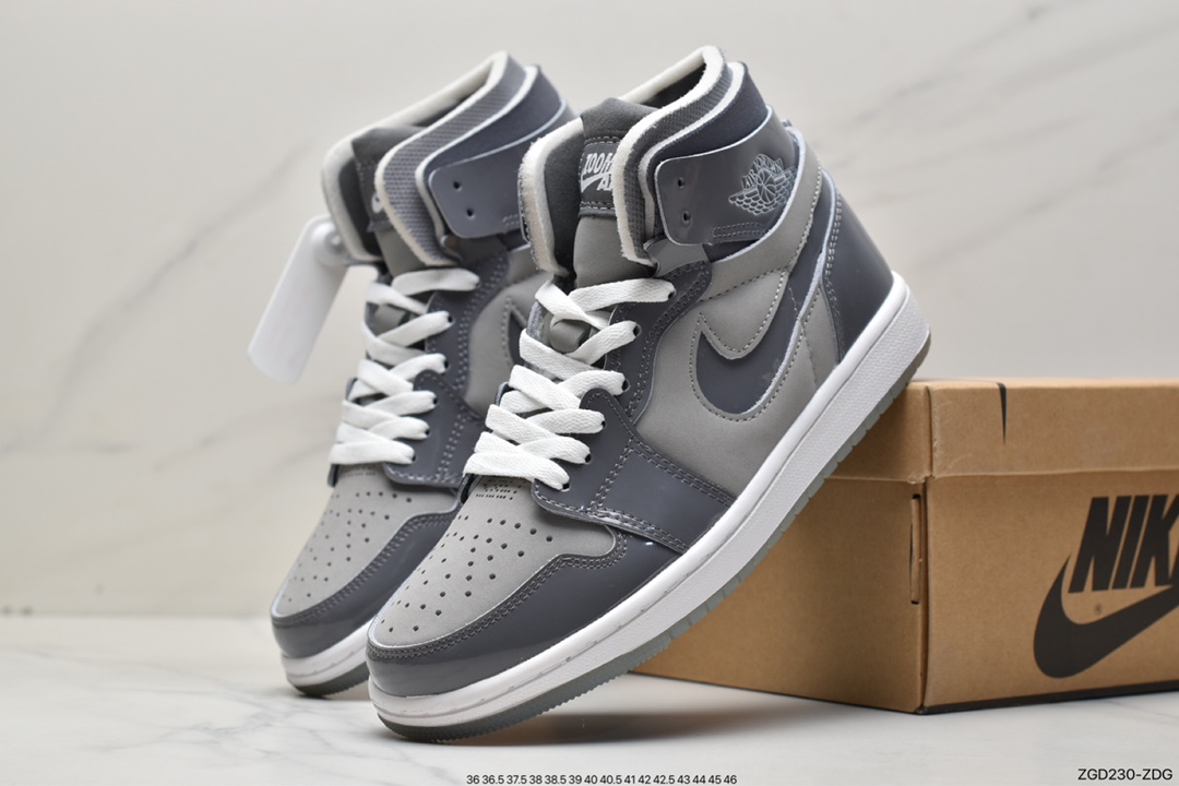 290 Nike Wmns Air Jordan 1 Zoom CMFT”Cool Grey”AJ1DQ0659-005