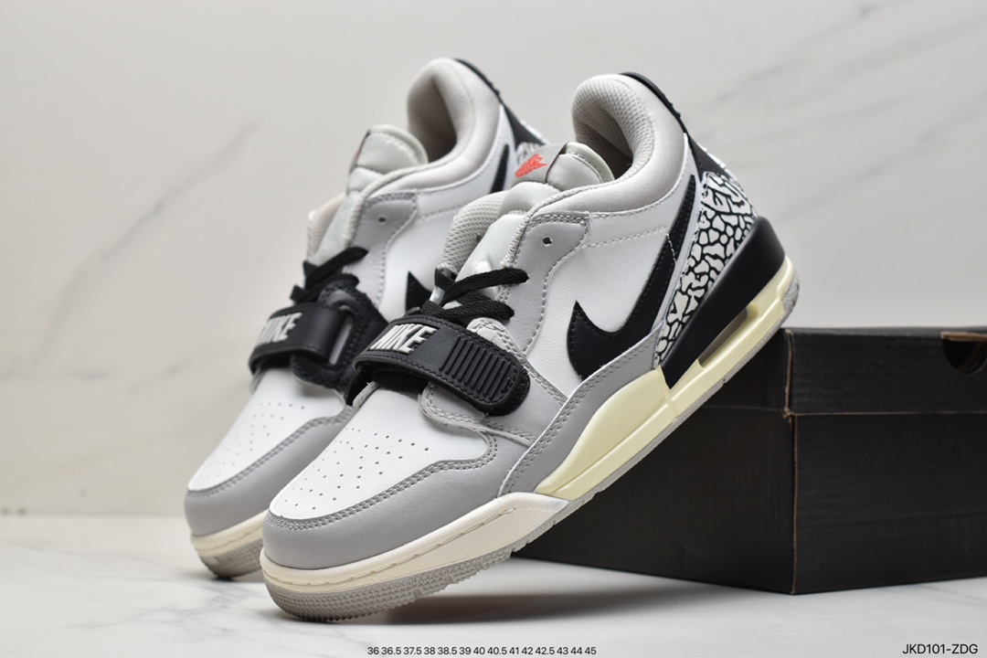 160 耐克Nike Air Jordan Legacy 312 Low”Black/White/Gold”乔丹CD7069-002