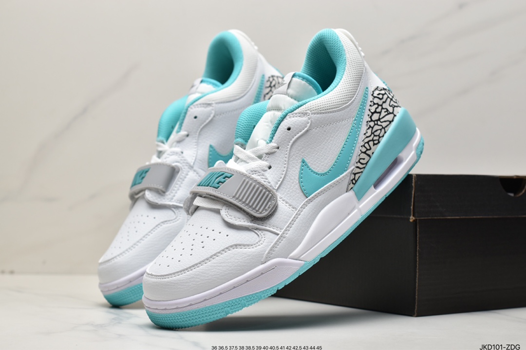 160 耐克Nike Air Jordan Legacy 312 Low”Black/White/Gold”乔丹CD7069-002