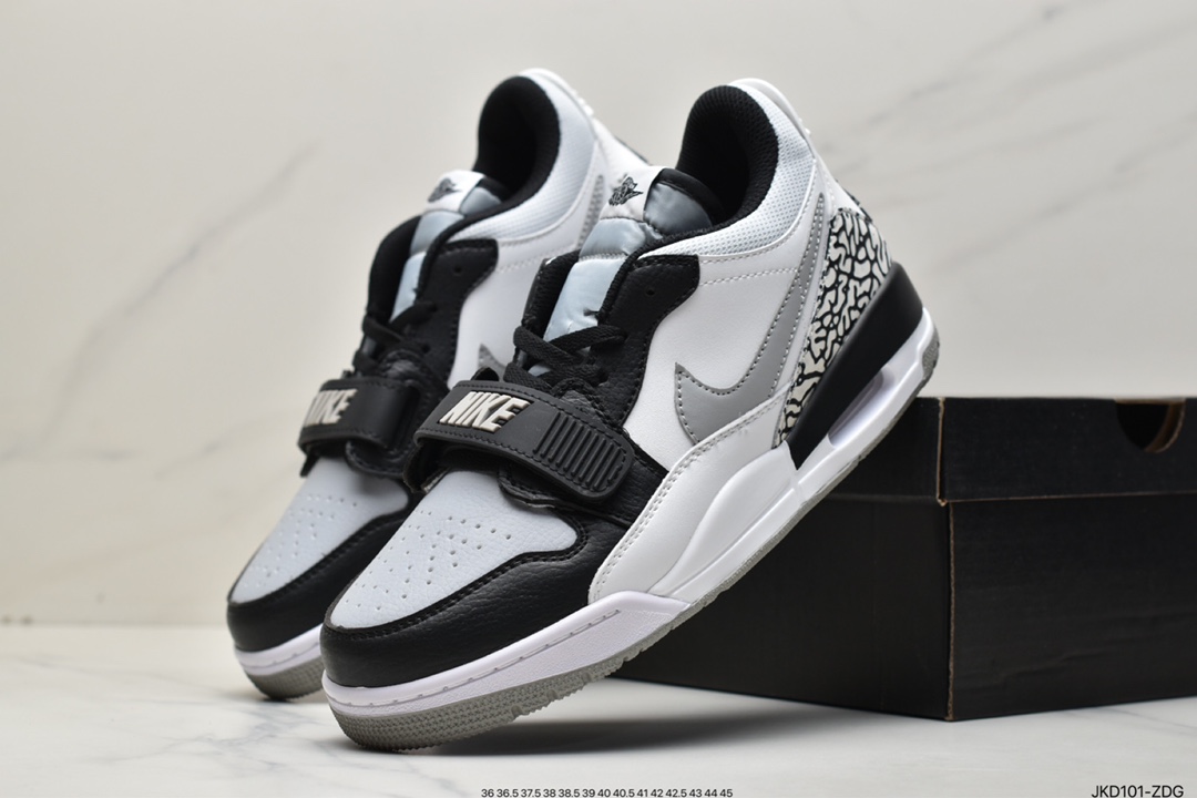 160 耐克Nike Air Jordan Legacy 312 Low”Black/White/Gold”乔丹CD7069-002
