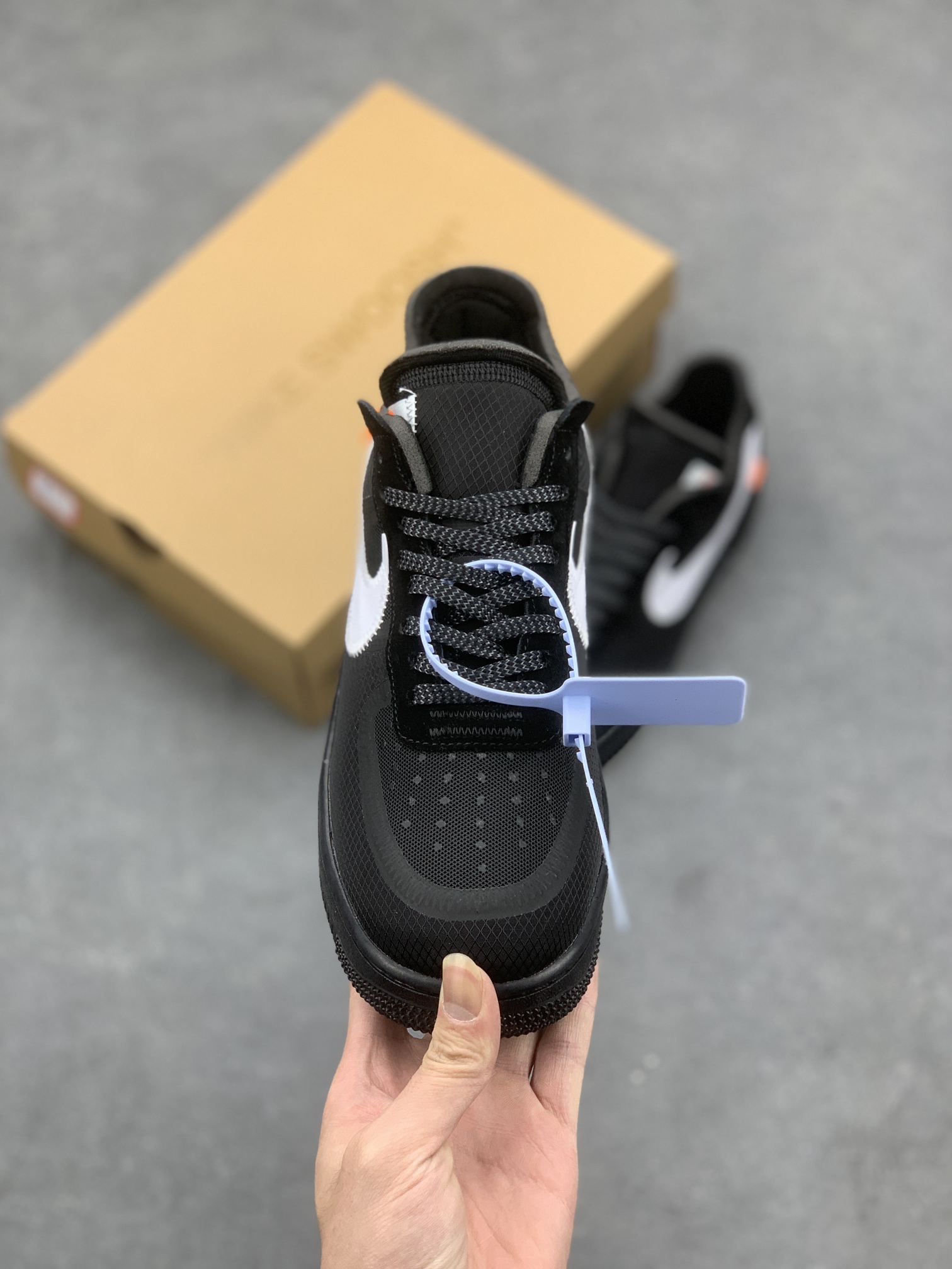 Nike x Off-White Air Force 1 Low 'Black' Fashion Sneakers AO4606-001 3 i1667671847 9073 1