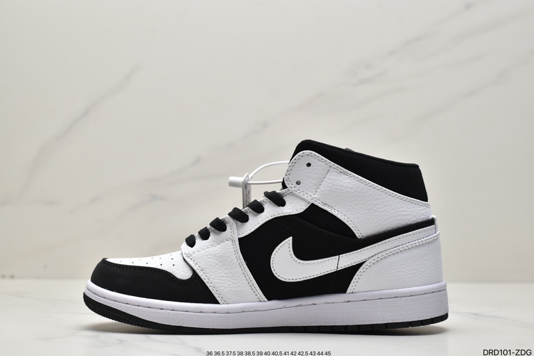 110 真标耐克Nike Air Jordan 1 Mid”Green Yellow”AJ1乔丹一代中帮554724-113