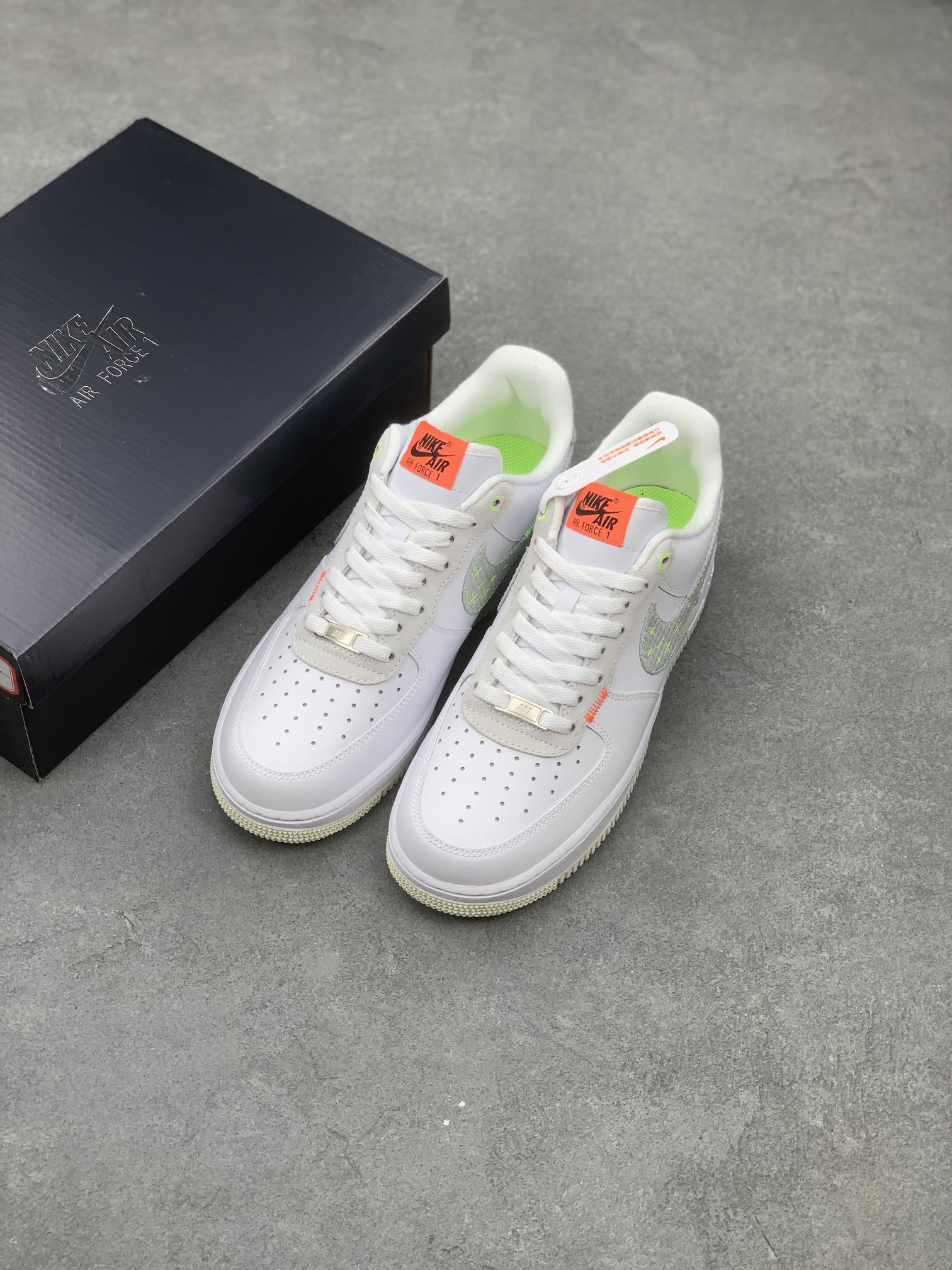 Nike Air Force 1 '07 Low "Just Do It" White/Grey/Green FB1853-111 9 i1667672280 2991 7