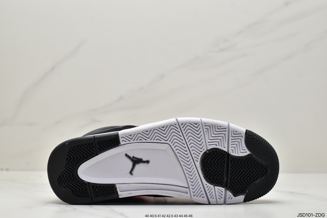 200 真标Off-White x Air Jordan 4 Retro”Cream/Sail”迈克尔·乔丹AJ4代中帮A308497-032