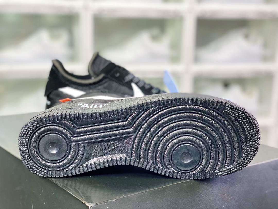 280 Off-White x Air Force 1'07 Low”Black/White”2.0初代空军一号AO4606-001