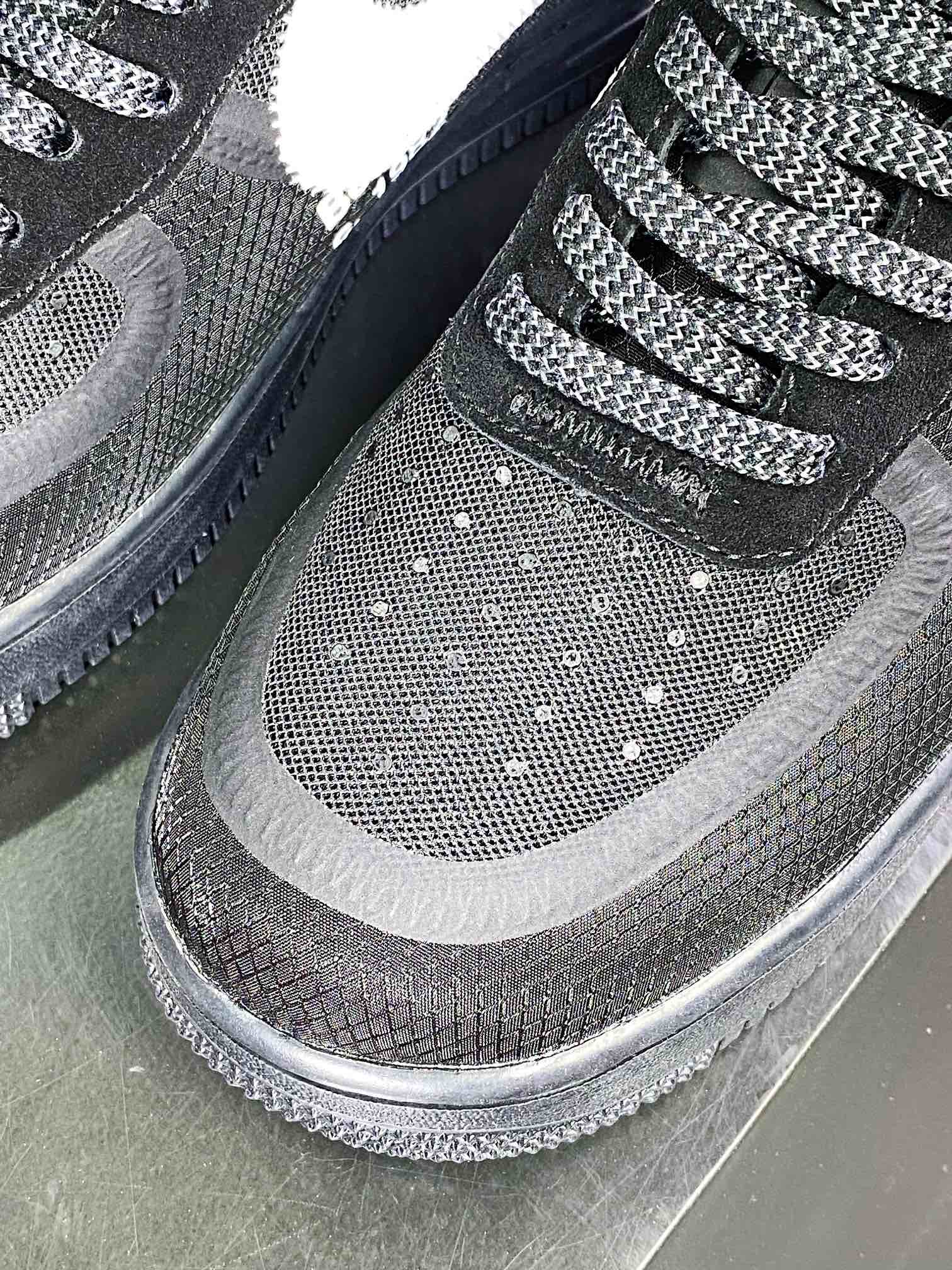 280 Off-White x Air Force 1'07 Low”Black/White”2.0初代空军一号AO4606-001