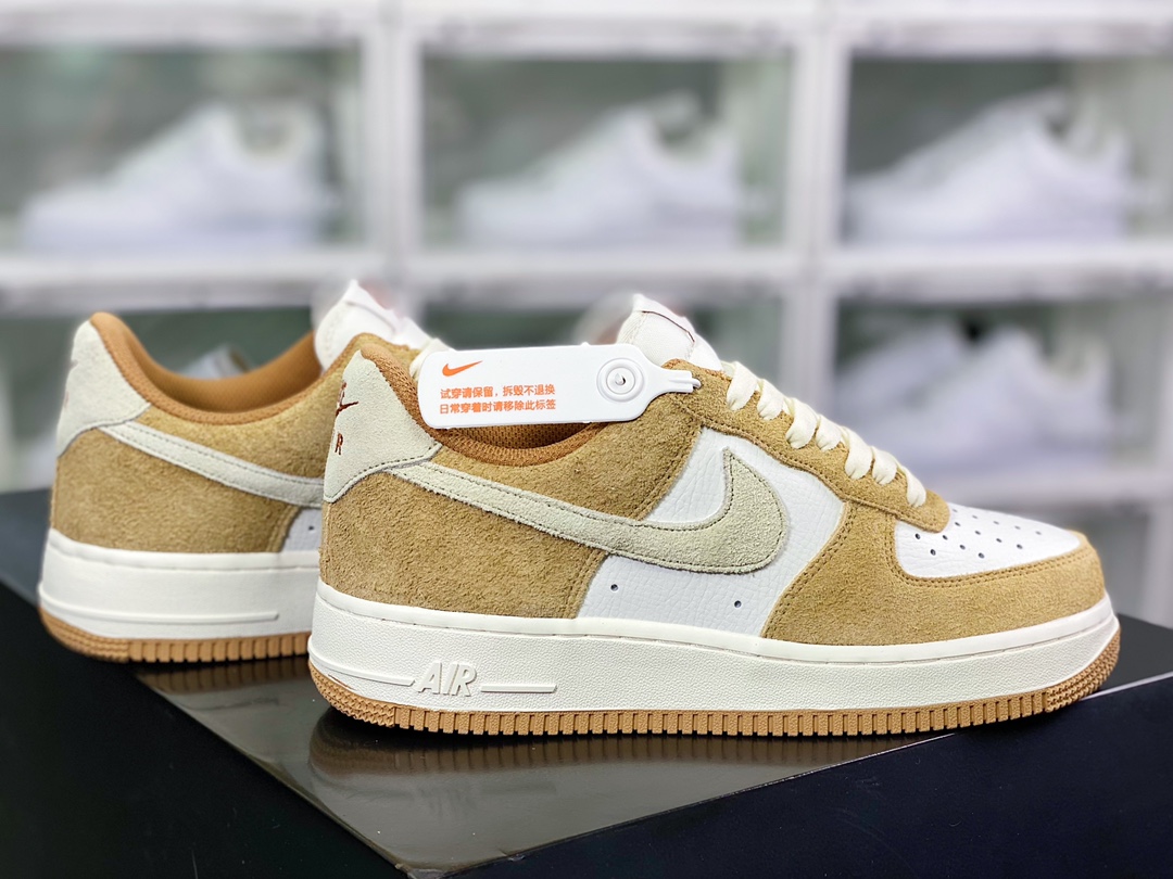 240 Air Force 1′07 Low”Medium Curry”空军一号经典低帮百搭休闲运动板鞋BQ8988-104