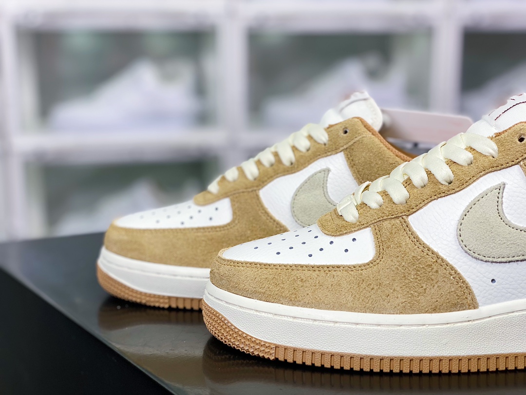 240 Air Force 1′07 Low”Medium Curry”空军一号经典低帮百搭休闲运动板鞋BQ8988-104
