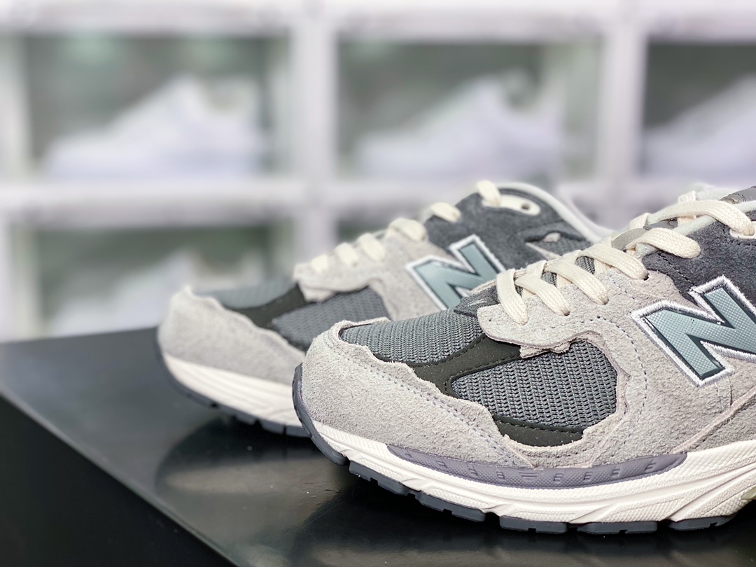 NB ML2002 Series Retro Dad Style Casual Sports Jogging Shoes ”Cloud Rain Gray Broken Step” M2002RDA