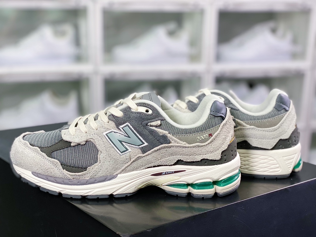 NB ML2002 Series Retro Dad Style Casual Sports Jogging Shoes ”Cloud Rain Gray Broken Step” M2002RDA