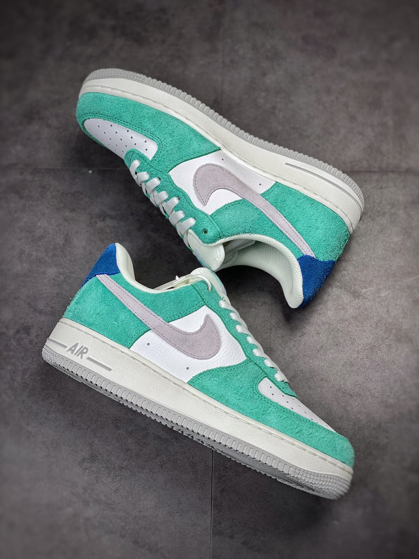 Nike Air Force 1 Low 07 涡轮绿 麂皮拼接BQ8988-102