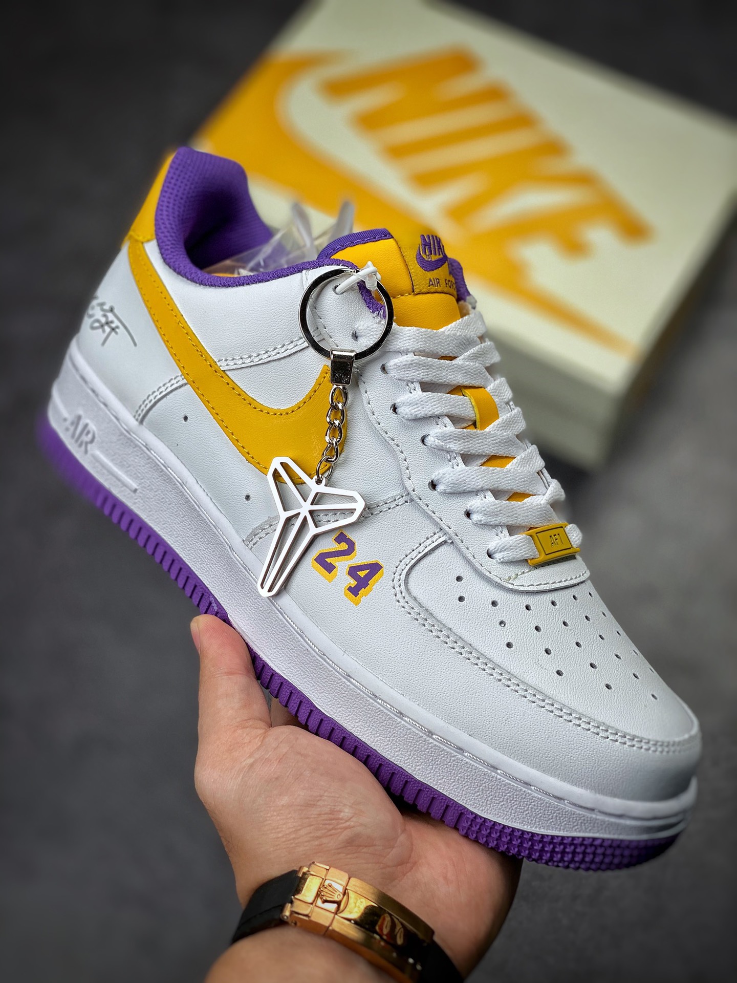 Nike Air Force 1 Low 07 紫金湖人DC8865-022 Nike Air Force 1 Low 07 紫金湖人DC8865-022