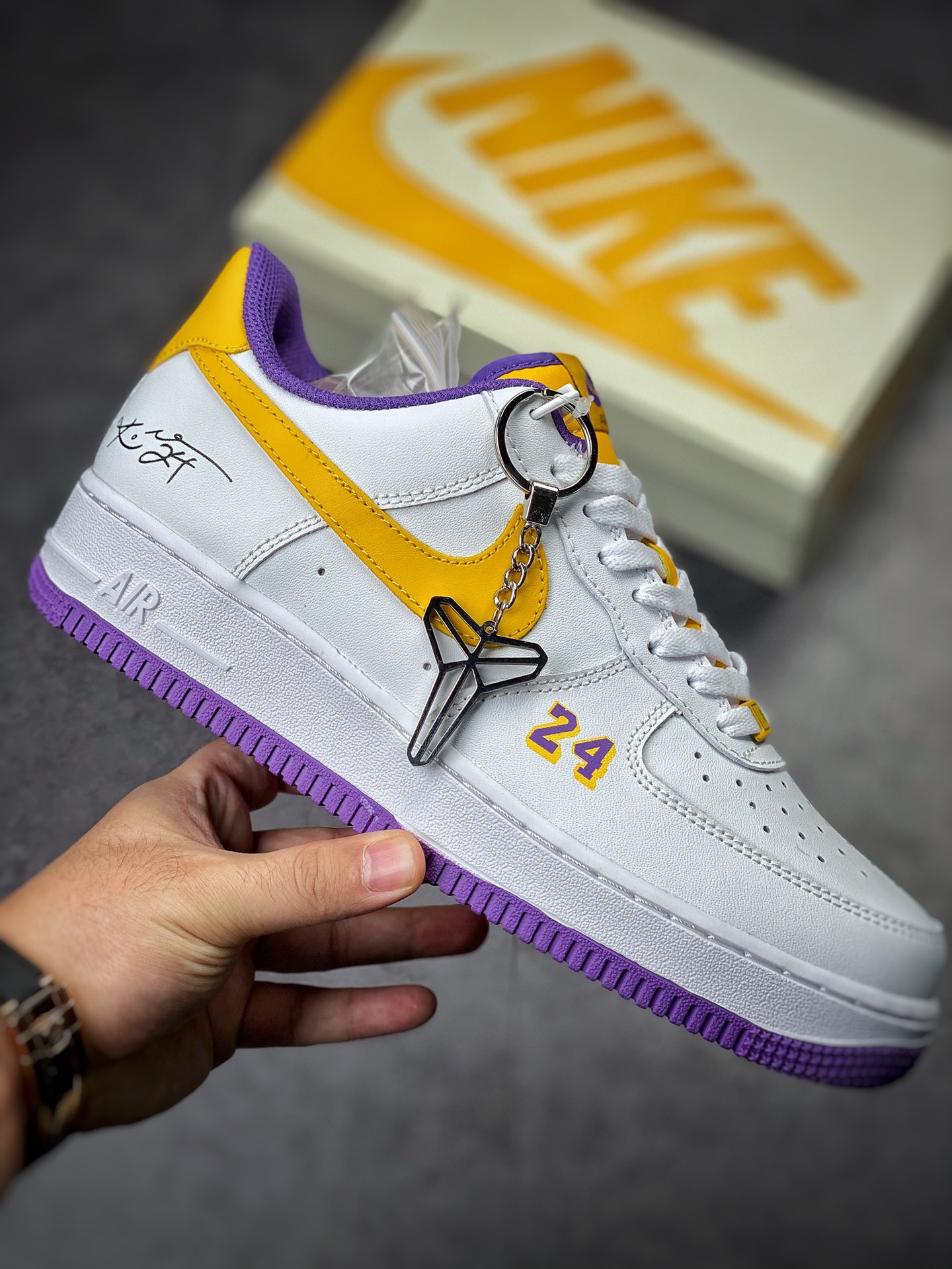 Nike Air Force 1 Low 07 紫金湖人DC8865-022 Nike Air Force 1 Low 07 紫金湖人DC8865-022