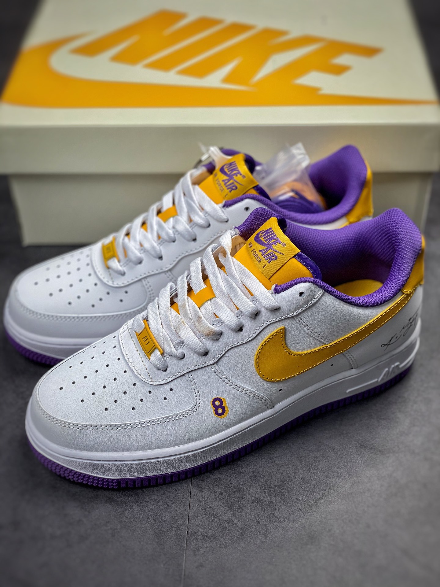 Nike Air Force 1 Low 07 紫金湖人DC8865-022 Nike Air Force 1 Low 07 紫金湖人DC8865-022