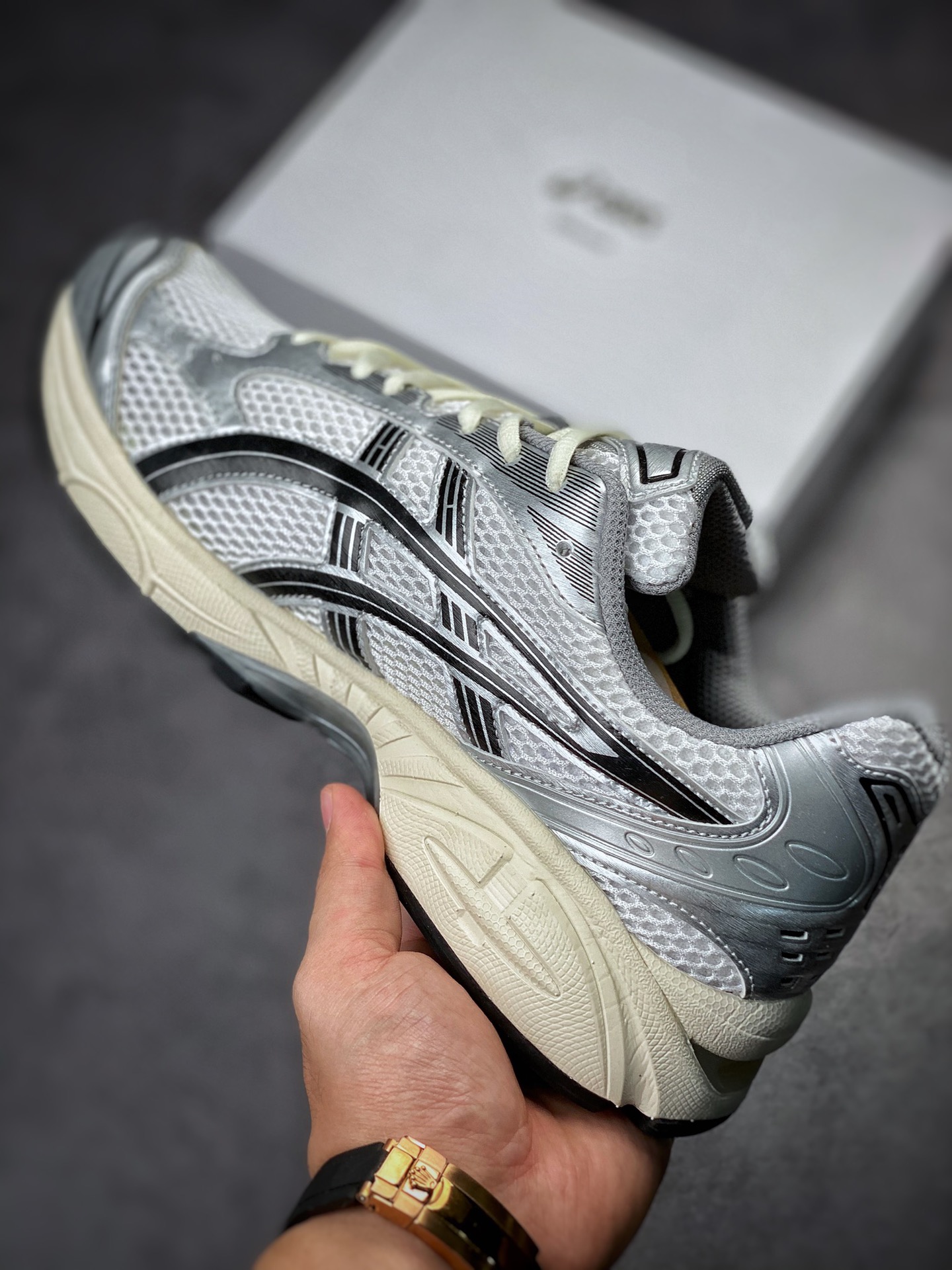 Asics Gel-Kayano 14 Edition Sports Casual Breathable Professional Running Shoes 1201A457-100