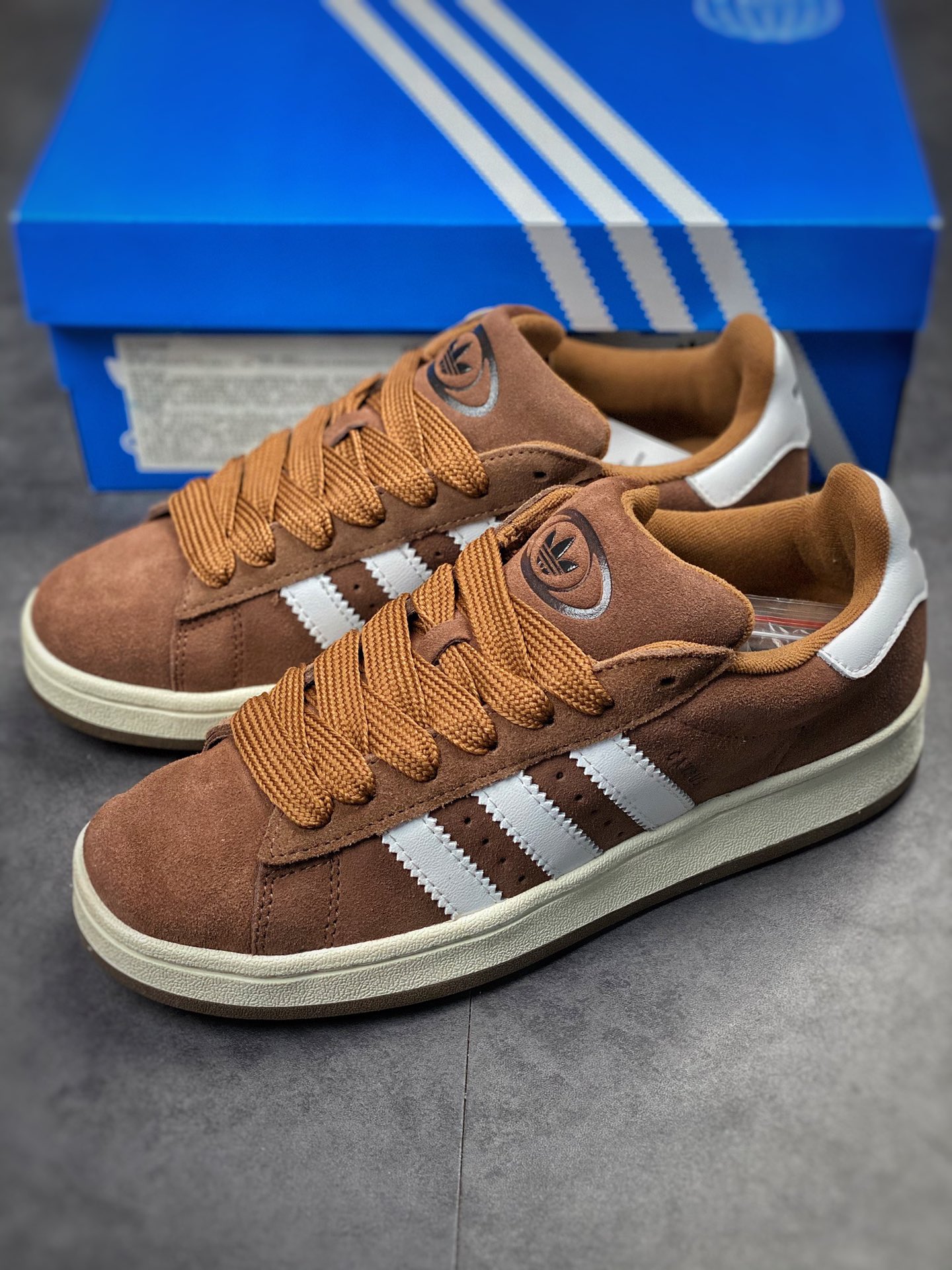 Adidas Campus 00s white brown retro trend casual bread shoes GY6433