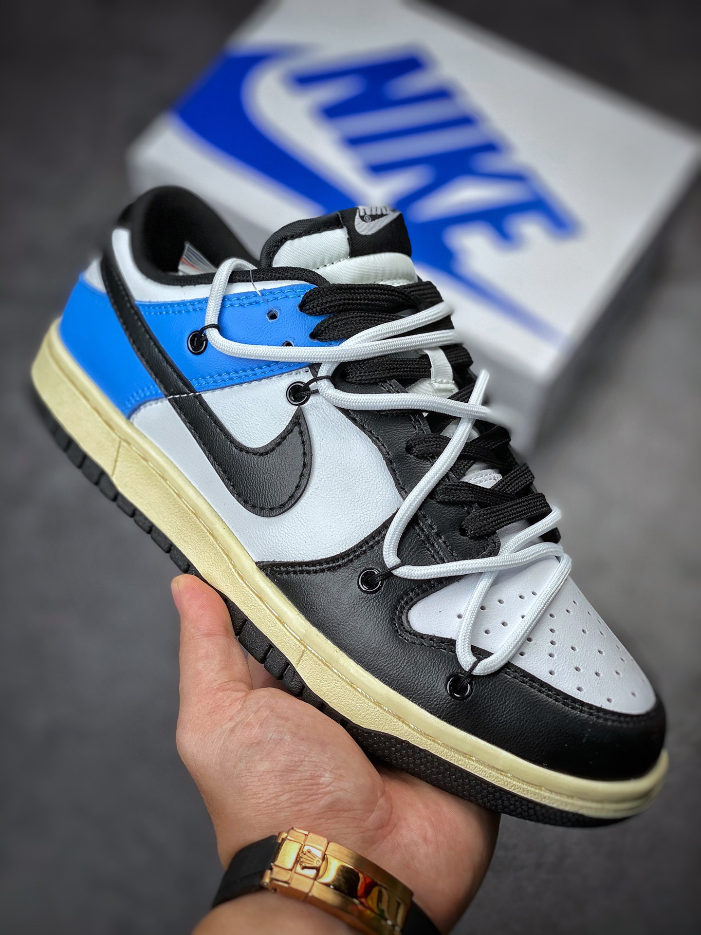 Nike SB Dunk Low 黑蓝白 DD1391-100 Nike SB Dunk Low 黑蓝白 DD1391-100