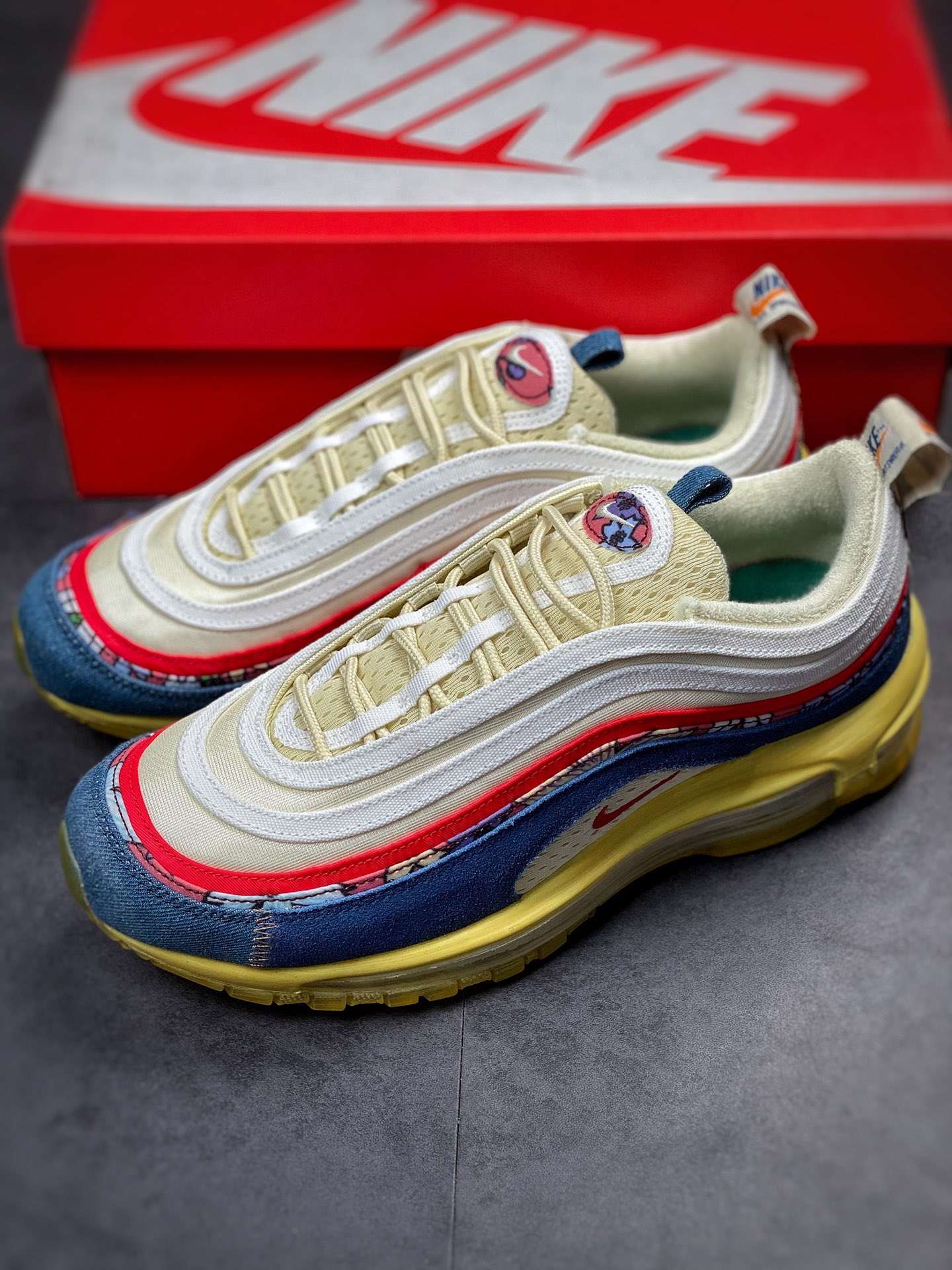 渠道订单NK Air Max 97 白蓝红 DV1486-162 渠道订单NK Air Max 97 白蓝红 DV1486-162
